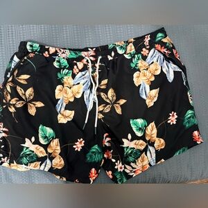 No Boundaries Black Floral Swimwear